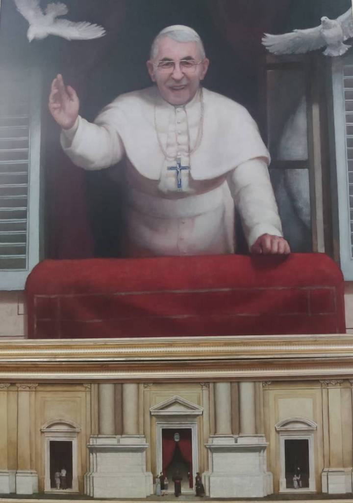 DIOCESI: un dipinto raffigurante Luciani in cattedrale 