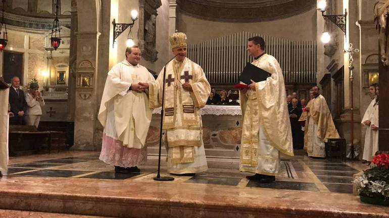 Oderzo. Messa col vescovo Virgil Bercea della diocesi di Oradea (Romania)
