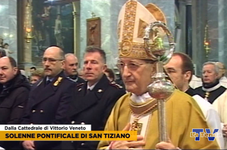 Solenne Pontificale di San Tiziano presieduto dal Cardinale Stella - Video