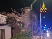 CIMAVILLA: crollo di una vecchia abitazione lungo la Cadore-Mare
