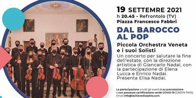 REFRONTOLO: concerto "Dal barocco al pop"