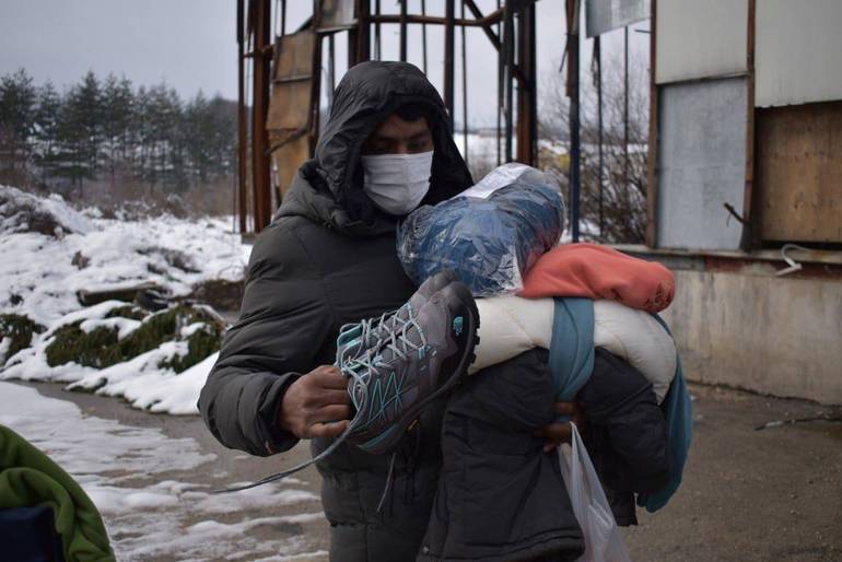 BOSNIA: donazione di papa Francesco per campo profughi