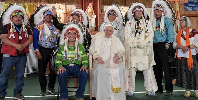 CANADA: la richiesta di perdono di Francesco ai popoli nativi