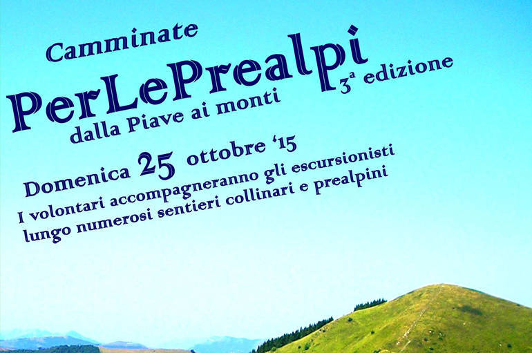 Domenica 25 la terza edizione di PerLePrealpi