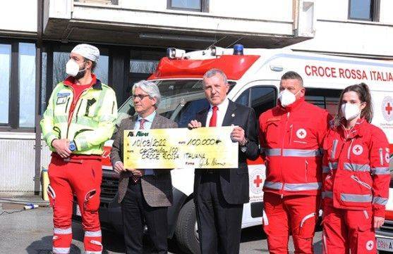 EMERGENZA UCRAINA: da Alì centomila euro alla Croce Rossa