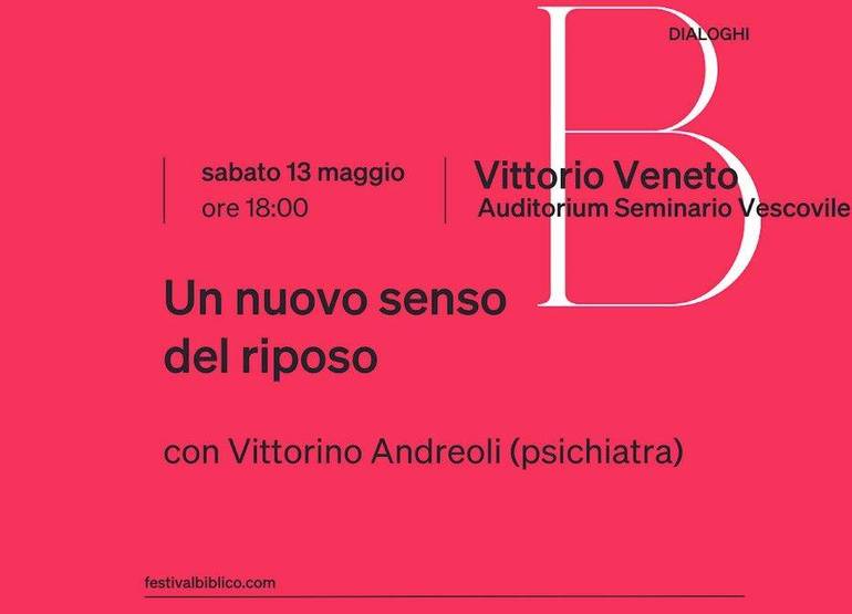 FESTIVAL BIBLICO: convegno con Vittorio Andreoli