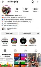 GMG 2023: un profilo Instagram (e Tik Tok) per prepararsi a Lisbona