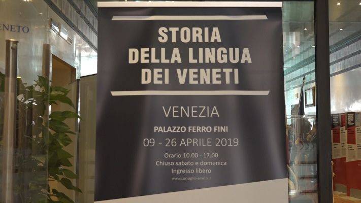 In Consiglio regionale la mostra “Storia della lingua dei Veneti”