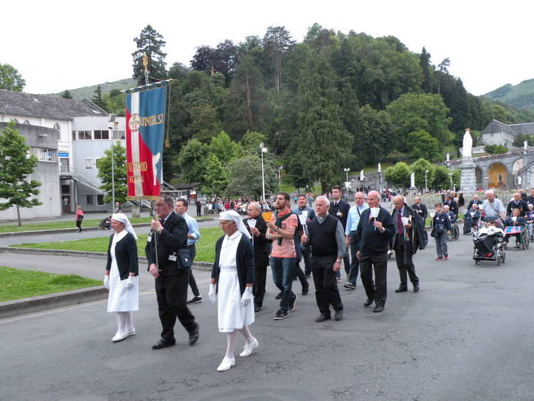 L’Unitalsi della diocesi di Vittorio Veneto protagonista a Lourdes