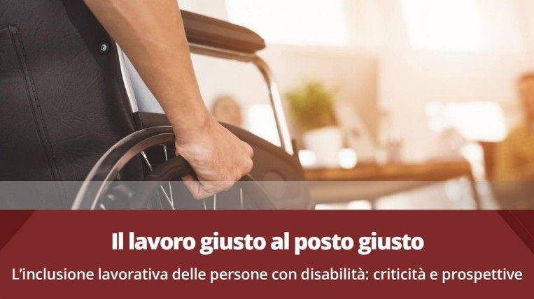LAVORO: impiegato solo il 32,5% delle persone con disabilità