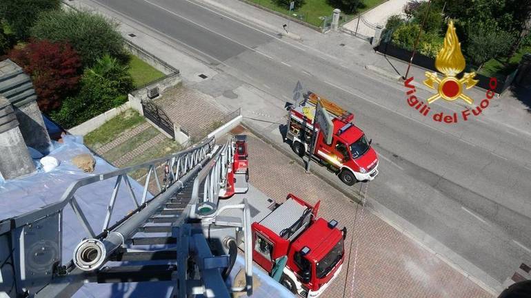 MALTEMPO: più di 900 gli interventi dei vigili del fuoco nel Trevigiano