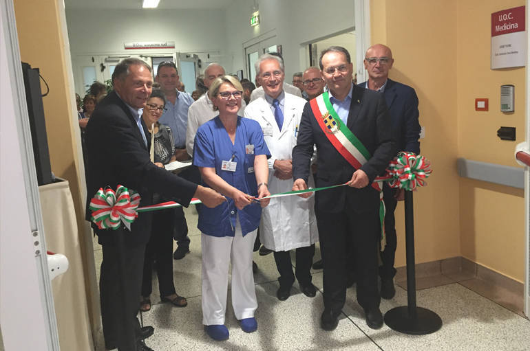 Ospedale di Conegliano: inaugurata la nuova ala degenze di area medica