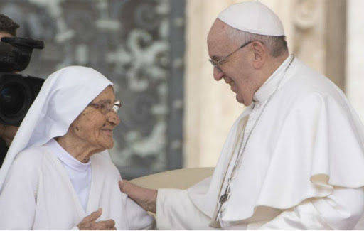 PIEVE: il grazie di papa Francesco per il sostegno a suor Concetta