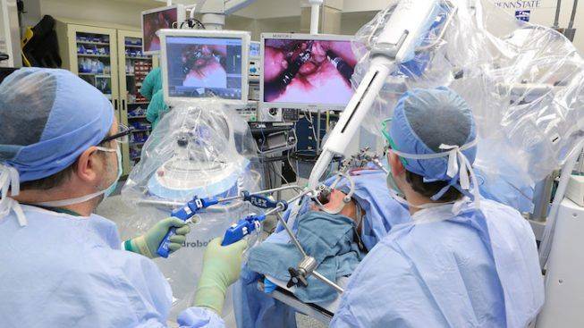 SALUTE: a Vittorio Veneto il primo intervento di laringologia oncologica con sistema robotico