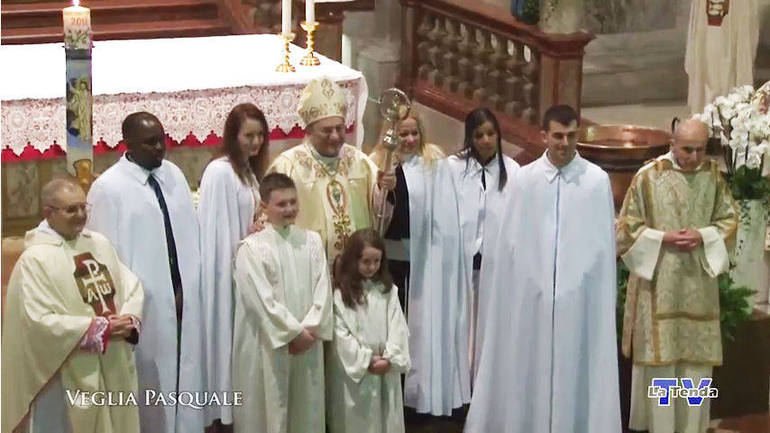 Sette nuovi cristiani in diocesi - Video