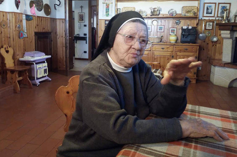 Soffratta: suor Luigia a 86 anni ancora in missione
