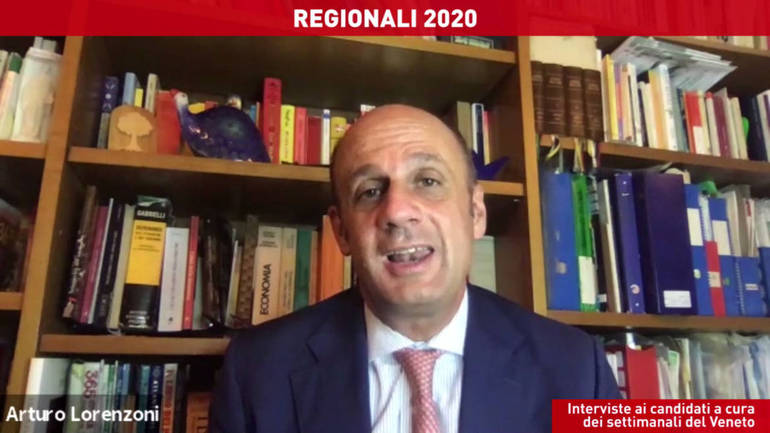 VIDEO - Regionali 2020 - Arturo Lorenzoni intervistato dai settimanali del Veneto