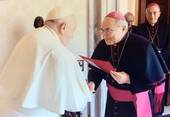 VISITA AD LIMINA: le impressioni del vescovo Corrado dopo l'incontro con papa Francesco