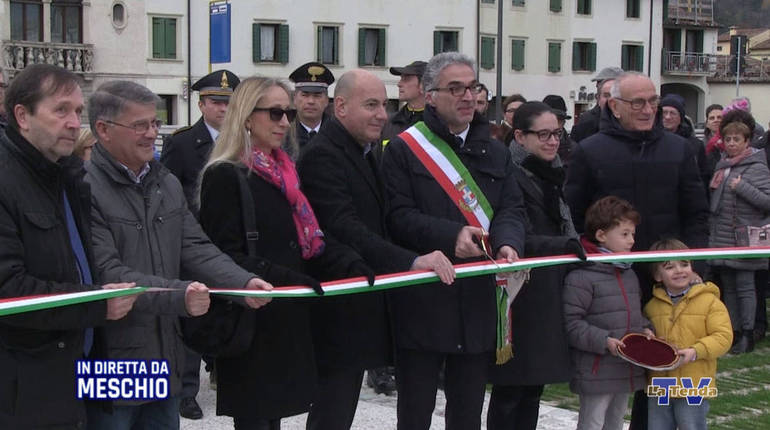 Vittorio Veneto: inaugurata Piazza Meschio - Video