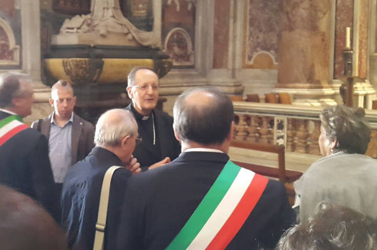Un gruppo di diocesani a Roma ricorda Luciani nel giorno anniversario della morte
