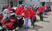 CONEGLIANO: il motoclub di Gaiarine alla Nostra Famiglia