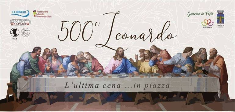 GAIARINE: si riproduce l’ultima cena di Leonardo