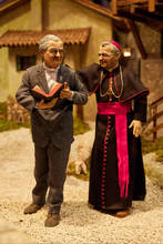 PARÈ: le statuine di mons. Fausto Scapin e del vescovo Albino Luciani