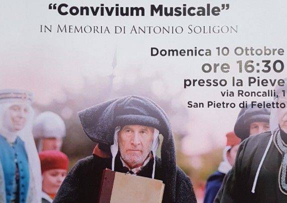 S. PIETRO DI FELETTO: concerto in memoria di Toni Soligon
