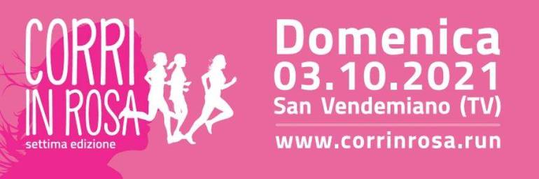 SAN VENDEMIANO: domenica 3 ottobre la "Corri in rosa"