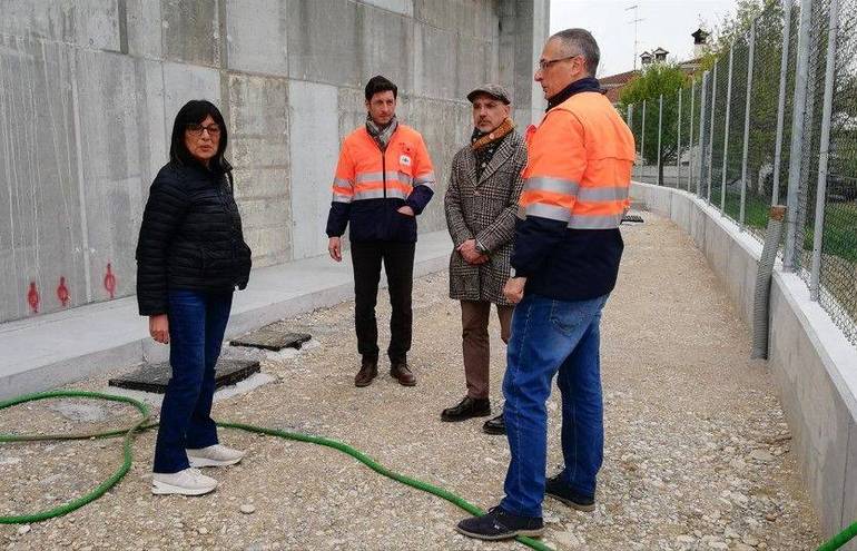 GORGO AL MONTICANO: nuovo serbatoio per l'acquedotto