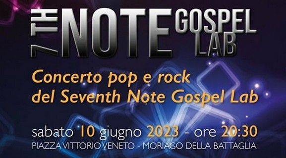 MORIAGO: concerto del Seventh Note Gospel Lab