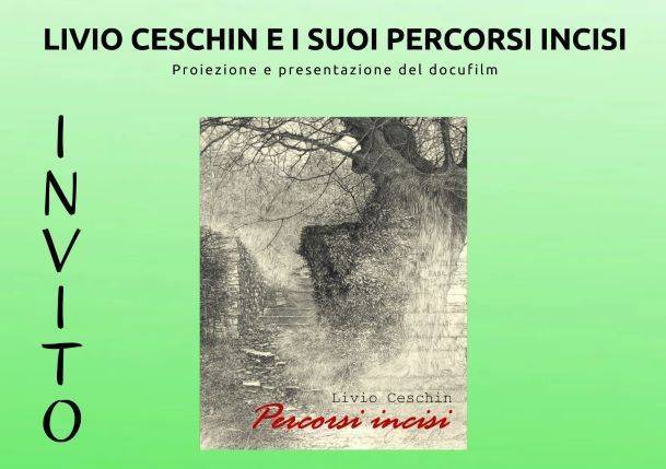 PIEVE DI SOLIGO: Livio Ceschin e i suoi percorsi incisi