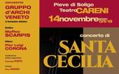 PIEVE: il  “Gruppo d’Archi Veneto” al concerto di Santa Cecilia