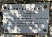 LENTIAI: Resistenza, ritrovo alla casera La Spasema