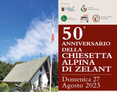 MEL: Alpini in festa per i 50 anni della chiesetta di Zelant