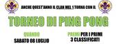 MEL: torneo di ping pong promosso dagli scout